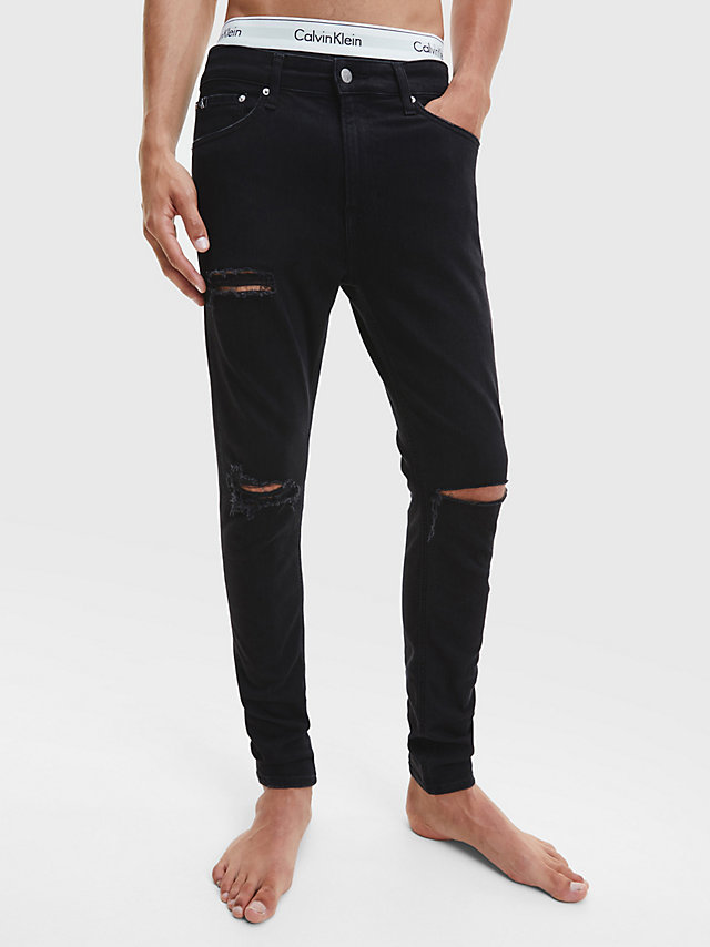 Denim Black > Super Skinny Jeans > undefined Herren - Calvin Klein