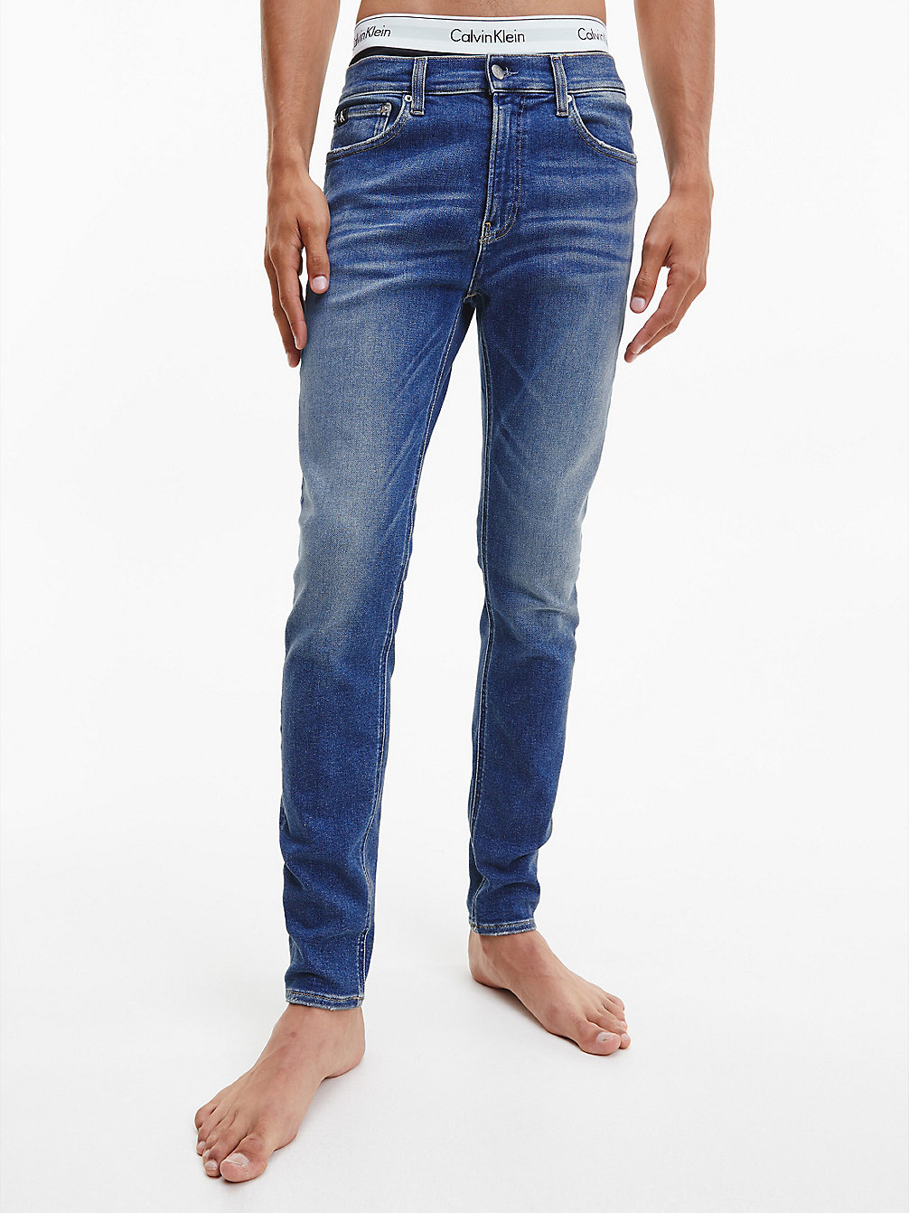 DENIM DARK Super Skinny Jeans undefined heren Calvin Klein