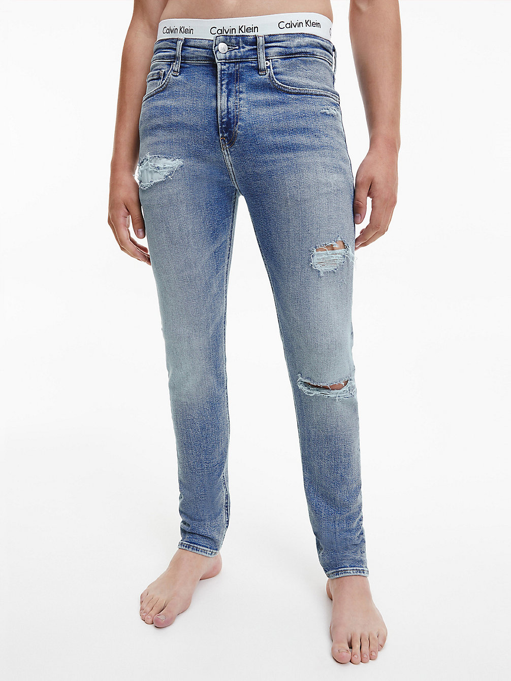 DENIM LIGHT Skinny Jeans undefined men Calvin Klein