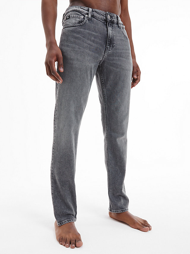 Denim Grey Slim Jeans undefined men Calvin Klein