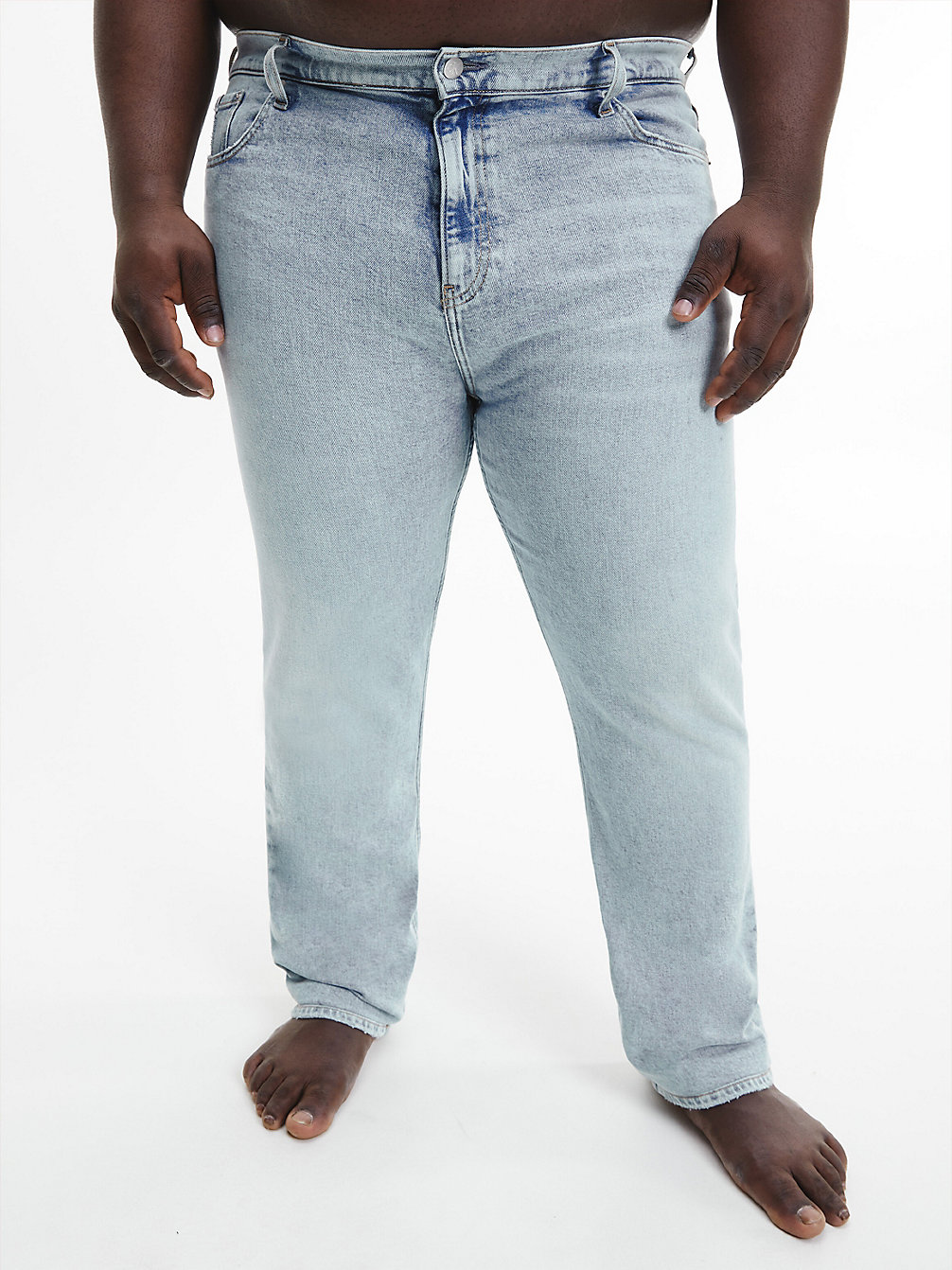 Tapered Jeans Plus Size > DENIM LIGHT > undefined uomo > Calvin Klein