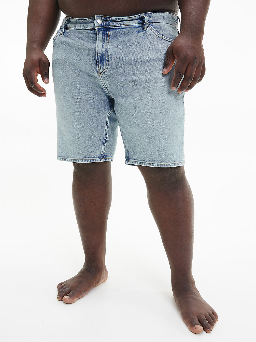DENIM LIGHT Plus Size Denim Shorts undefined men Calvin Klein