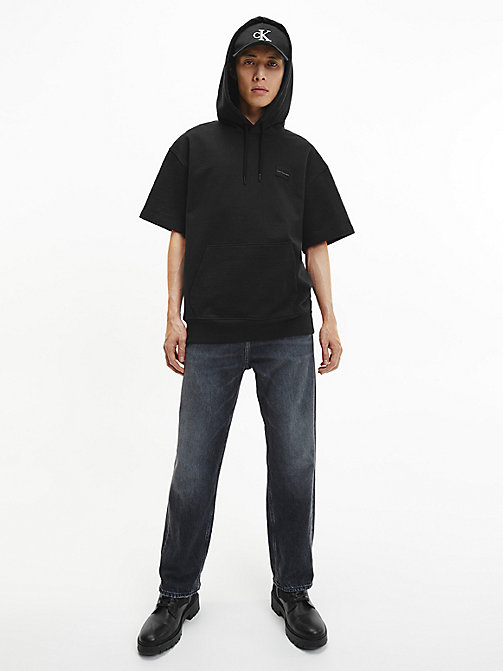 Femme Vêtements homme Articles de sport et dentraînement homme Sweats à capuche J30J319882 Sweat-shirt Jean Calvin Klein en coloris Noir 