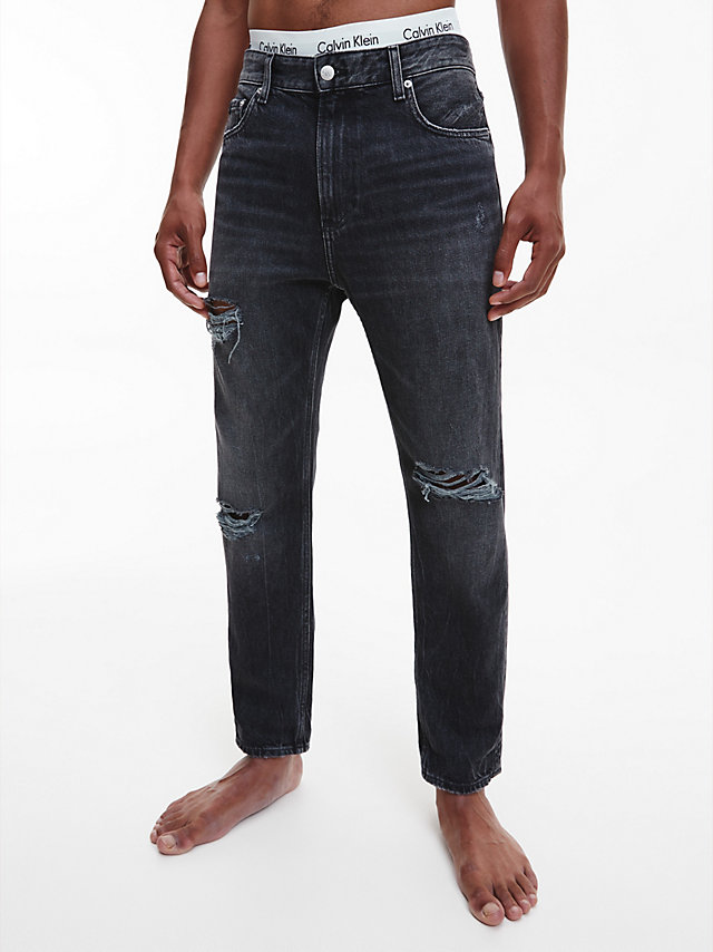 Denim Black Dad Jeans undefined men Calvin Klein