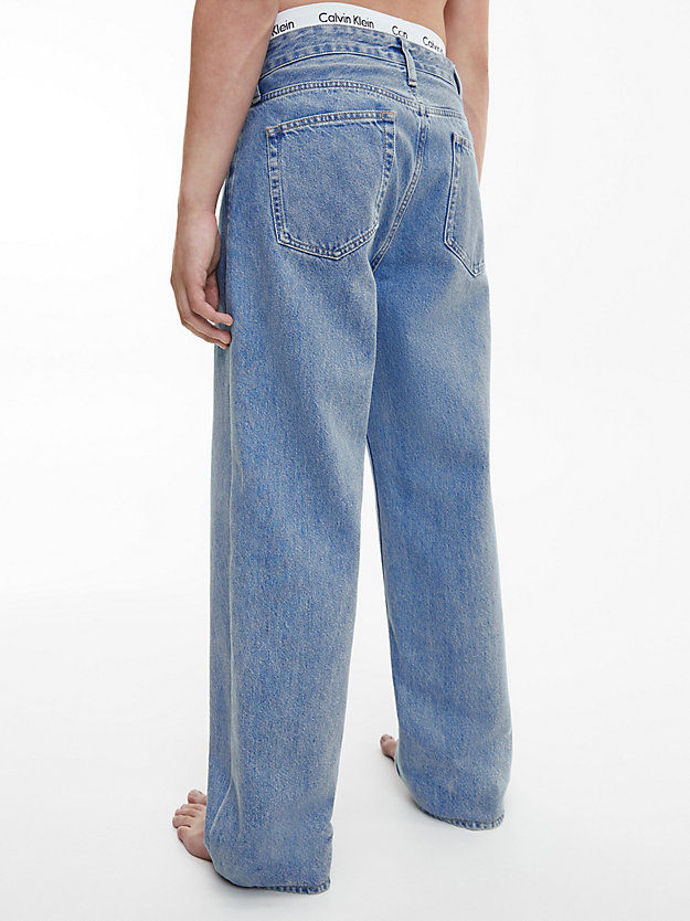 denim light 90's loose jeans for men calvin klein jeans