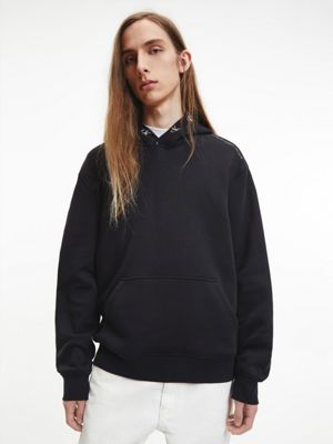Calvin Klein Black Cotton Men's Hoodie main image 1