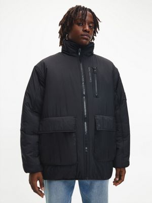 Reversible Recycled Sherpa Jacket Calvin Klein® | J30J321914GV7