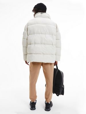 Oversized Nylon Puffer Jacket Calvin Klein® J30J321915ACF
