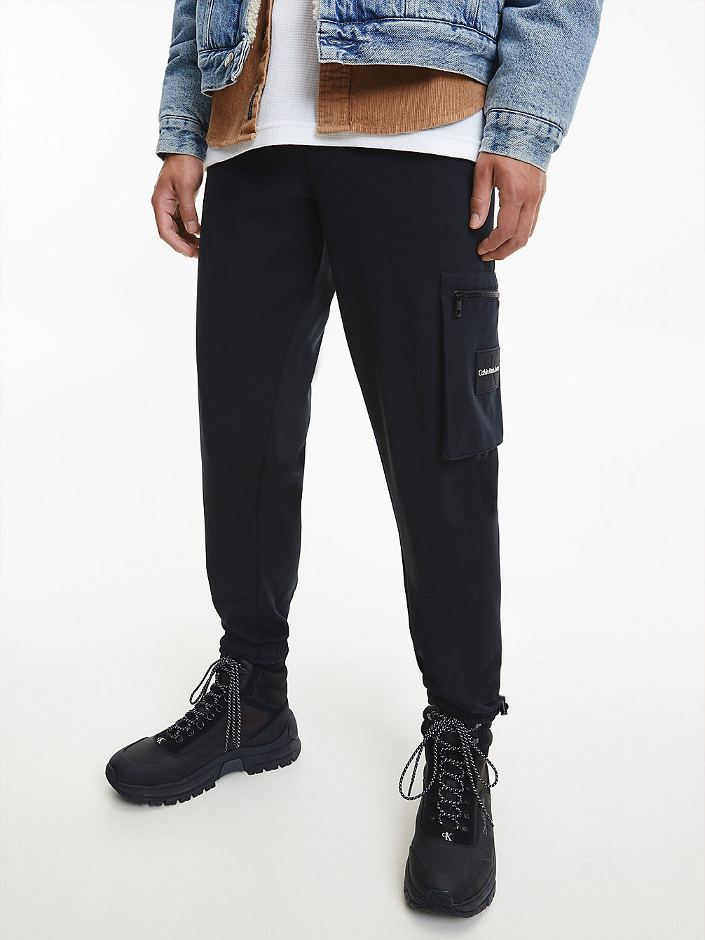 CK BLACK Pantalon De Jogging Cargo undefined hommes Calvin Klein