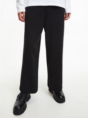 CK BLACK Pantalon De Jogging En Coton Recyclé undefined hommes Calvin Klein