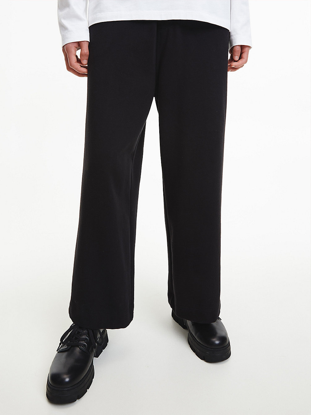 CK BLACK > Spodnie Dresowe Z Bawełny Z Recyklingu > undefined Mężczyźni - Calvin Klein