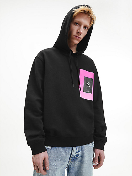 Calvin Klein Garçon Vêtements Pulls & Gilets Pulls Sweatshirts Sweat à capuche color-block avec logo 