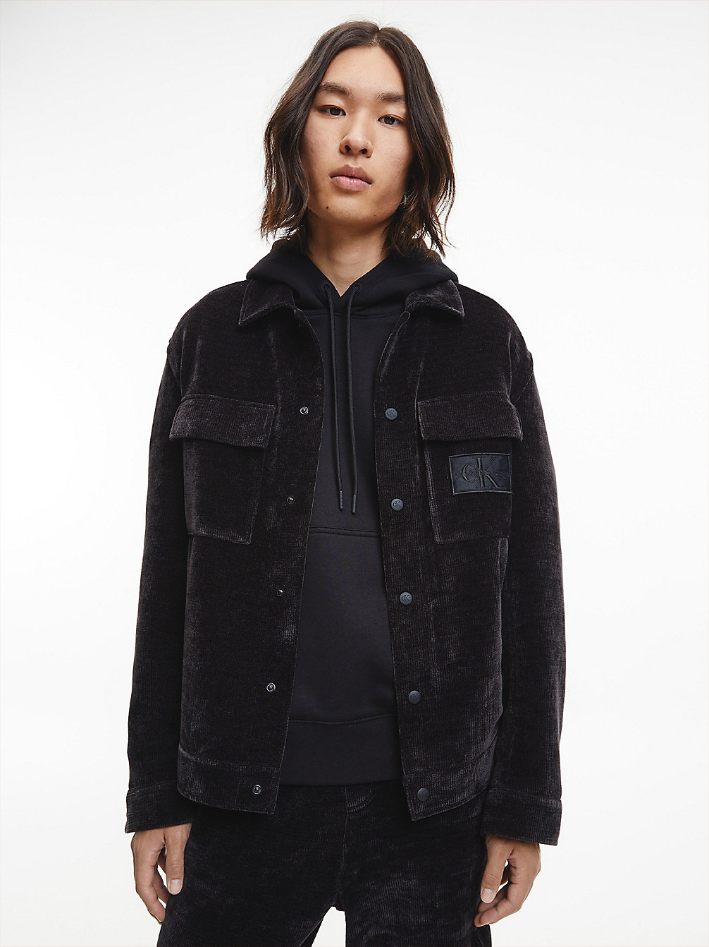 CK BLACK > Куртка из бархатистого вельвета > undefined женщины - Calvin Klein