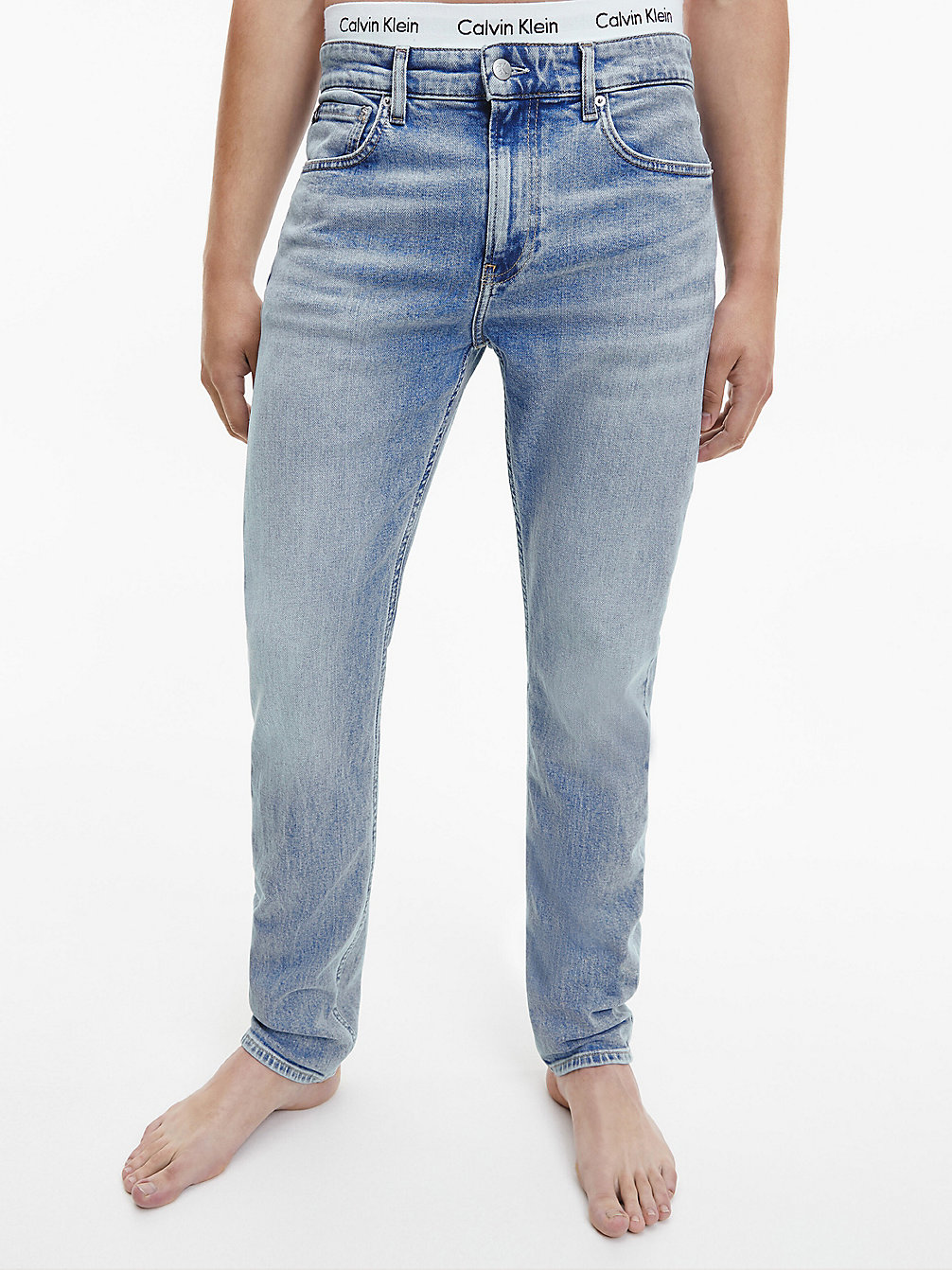 DENIM LIGHT Slim Tapered Jeans undefined Herren Calvin Klein