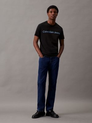 Calvin klein slim logo t shirt best sale