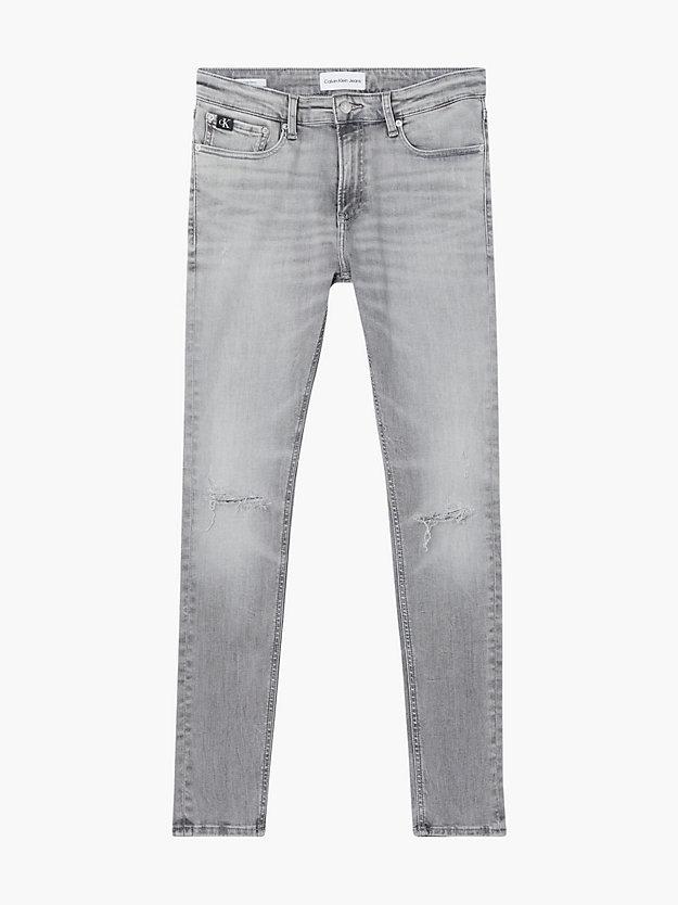 DENIM GREY Super Skinny Jeans for men CALVIN KLEIN JEANS