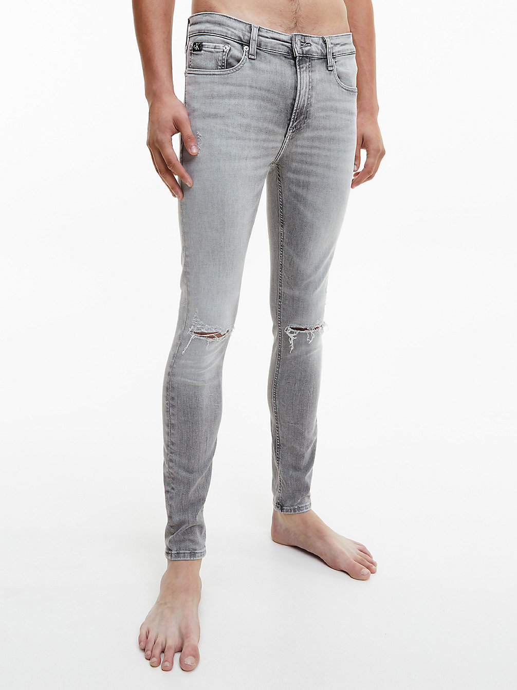 DENIM GREY Super Skinny Jeans undefined Herren Calvin Klein