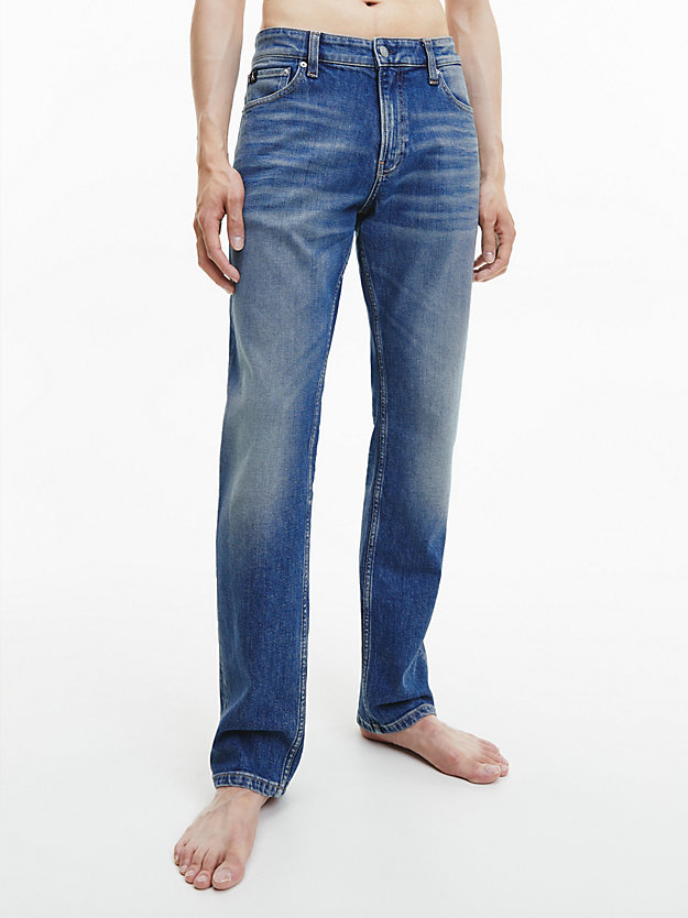 straight jeans denim dark de hombre calvin klein jeans
