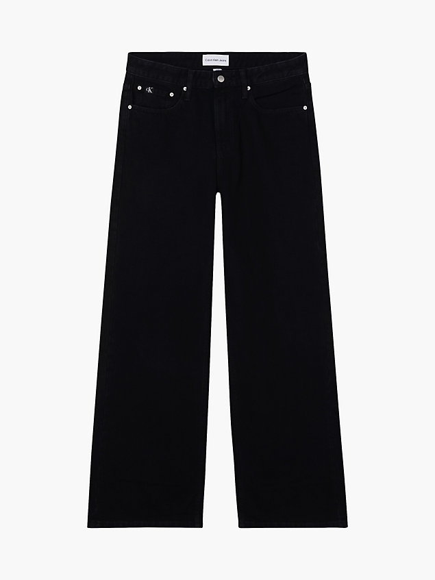 black 90's loose jeans voor heren - calvin klein jeans