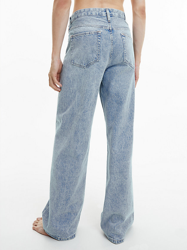 blue 90's loose jeans für herren - calvin klein jeans