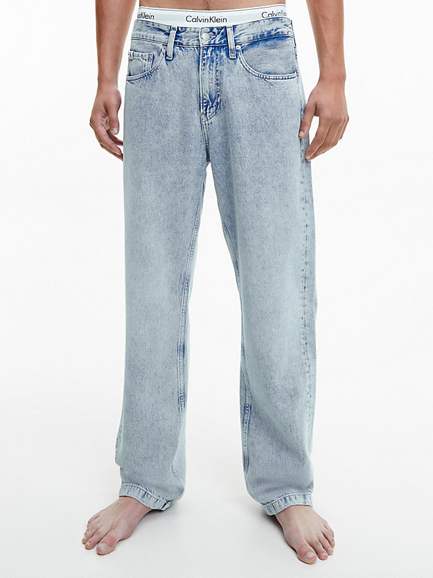 DENIM LIGHT 90's Straight Jeans for men CALVIN KLEIN JEANS