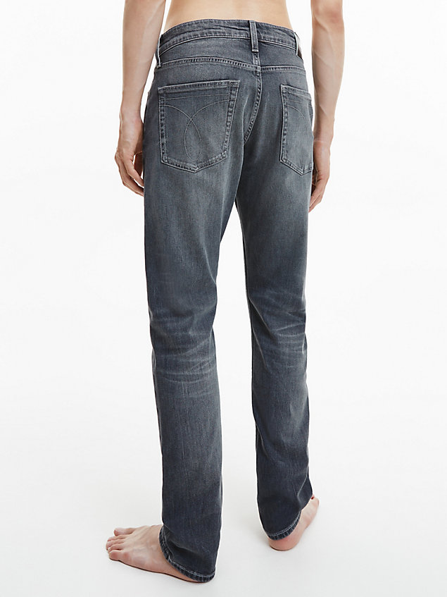 grey slim jeans voor heren - calvin klein jeans