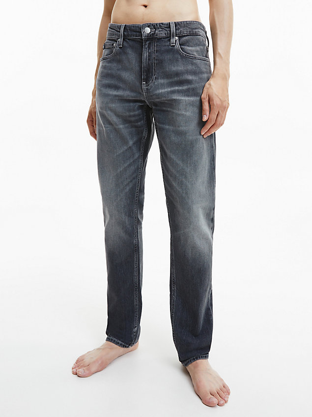 grey slim jeans für herren - calvin klein jeans