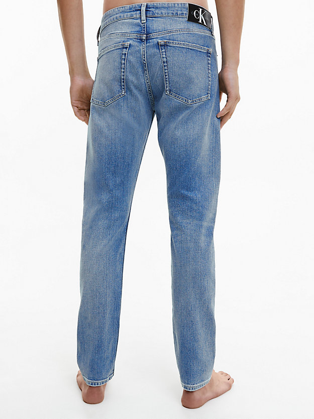 slim tapered jeans denim medium de hombre calvin klein jeans