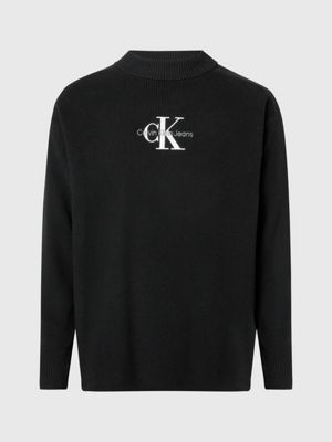 Calvin klein monogram on sale jumper