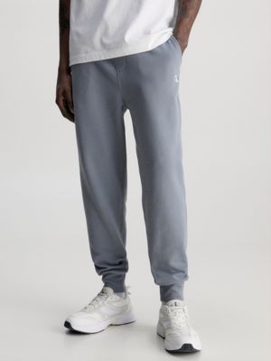 OVERCAST GREY Pantalon De Jogging Avec Monogramme undefined hommes Calvin Klein