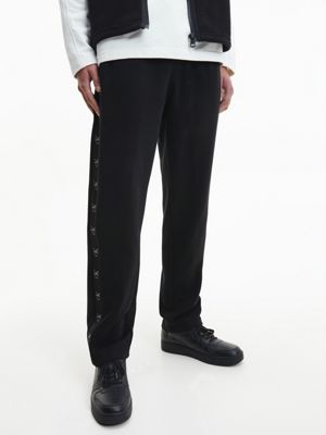 CK BLACK Pantalon De Jogging Avec Logo Tape undefined hommes Calvin Klein