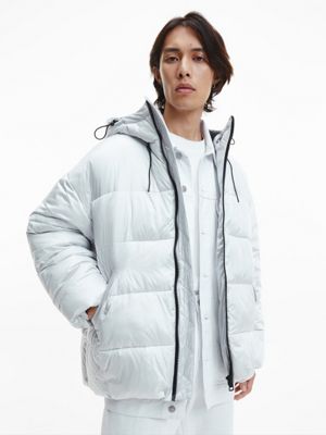 Calvin klein men's on sale oversized puffer coat