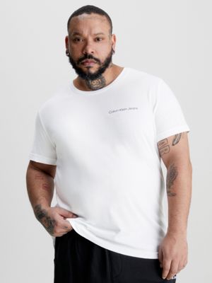 Buy Calvin Klein Seasonal Institution T Shirt In White