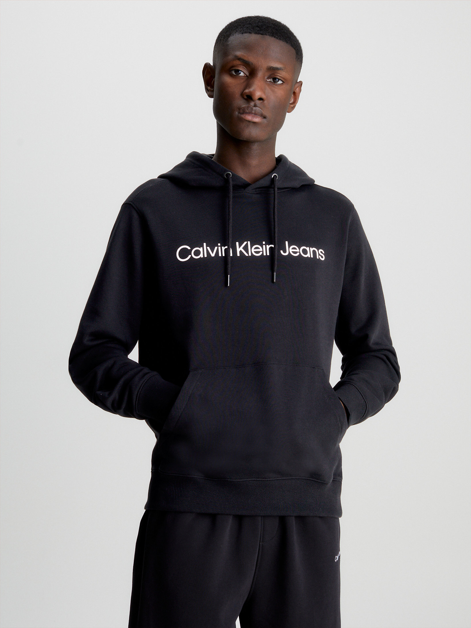 CK Black > Logo-Hoodie > undefined Herren - Calvin Klein