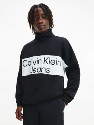 Calvin Klein Jeans Black Cotton Sweatshirt main image 0