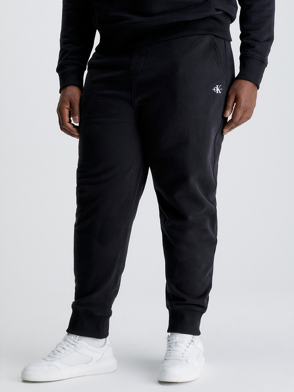 CK BLACK > Spodnie Dresowe Z Monogramem Plus Size > undefined Mężczyźni - Calvin Klein