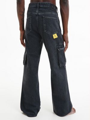 CK BLACK 90's Loose Jeans for men CALVIN KLEIN JEANS
