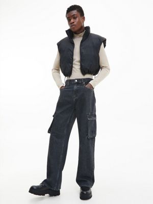 CK BLACK 90's Loose Jeans for men CALVIN KLEIN JEANS