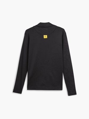 CK BLACK Camiseta de manga larga elástica slim de hombre CALVIN KLEIN JEANS
