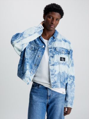 Oversized Bleached Denim Jacket Calvin Klein® | J30J3227621A4