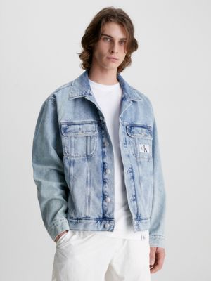 DENIM MEDIUM Denim Jacket undefined men Calvin Klein