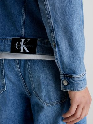 DENIM MEDIUM Chaqueta denim slim de hombre CALVIN KLEIN JEANS