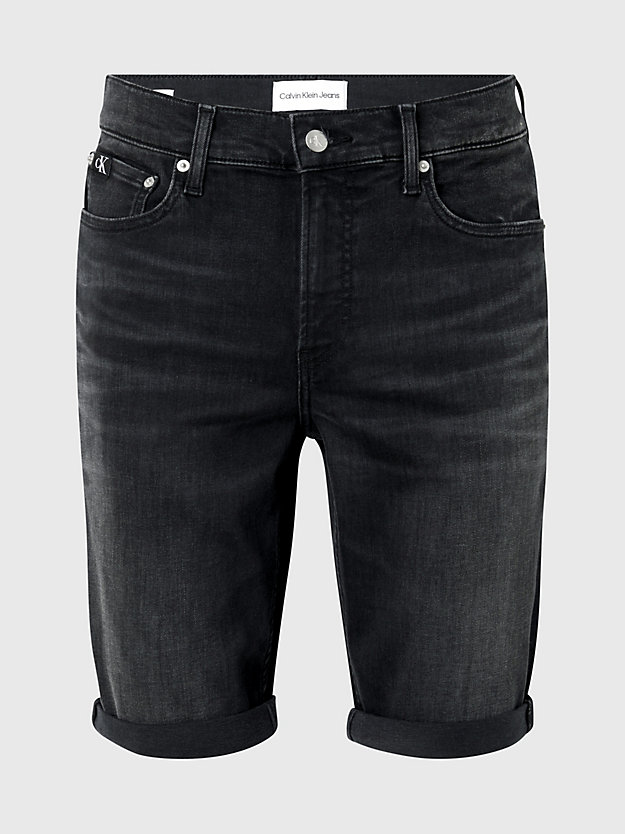 Bestuiver Buitenboordmotor Geloofsbelijdenis Slim denim korte broek Calvin Klein® | J30J3227891BY