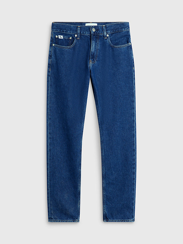straight jeans auténticos blue de hombre calvin klein jeans