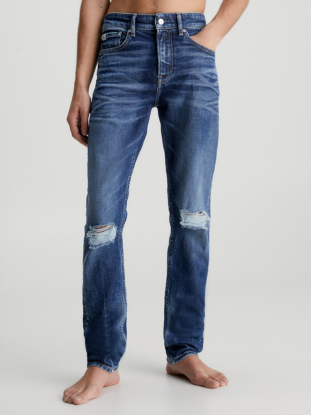 DENIM DARK Slim Tapered Jeans undefined Herren Calvin Klein