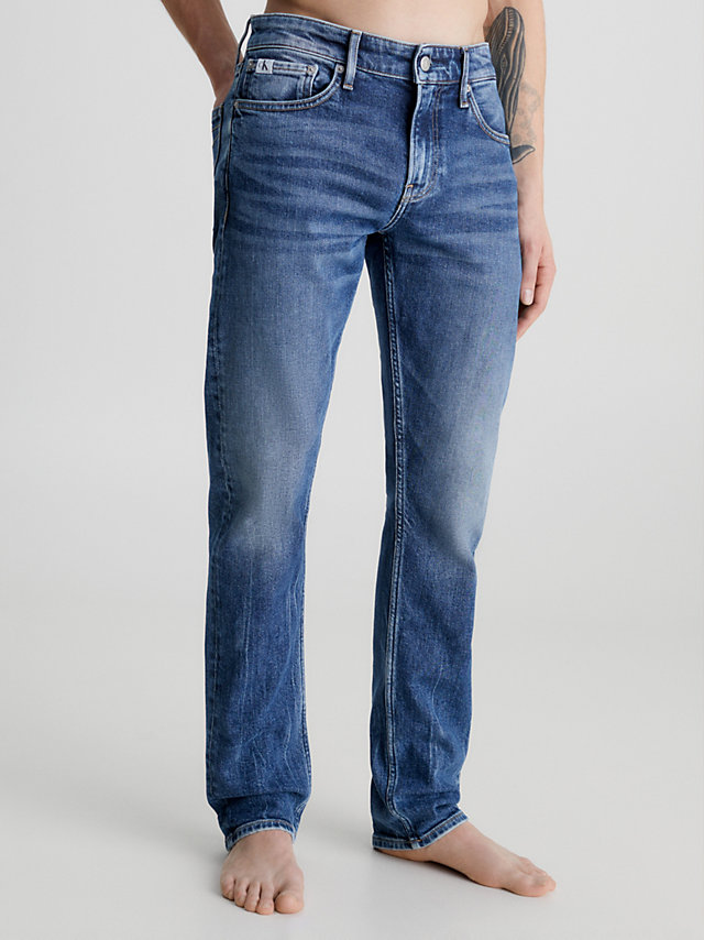 Denim Medium Slim Jeans undefined men Calvin Klein