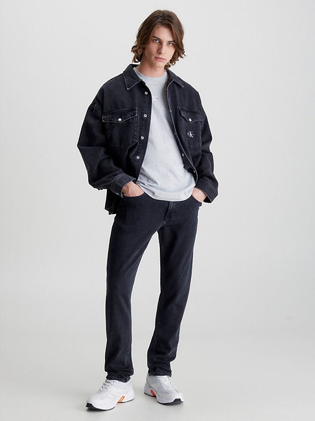 DENIM BLACK Authentic Straight Jeans for men CALVIN KLEIN JEANS