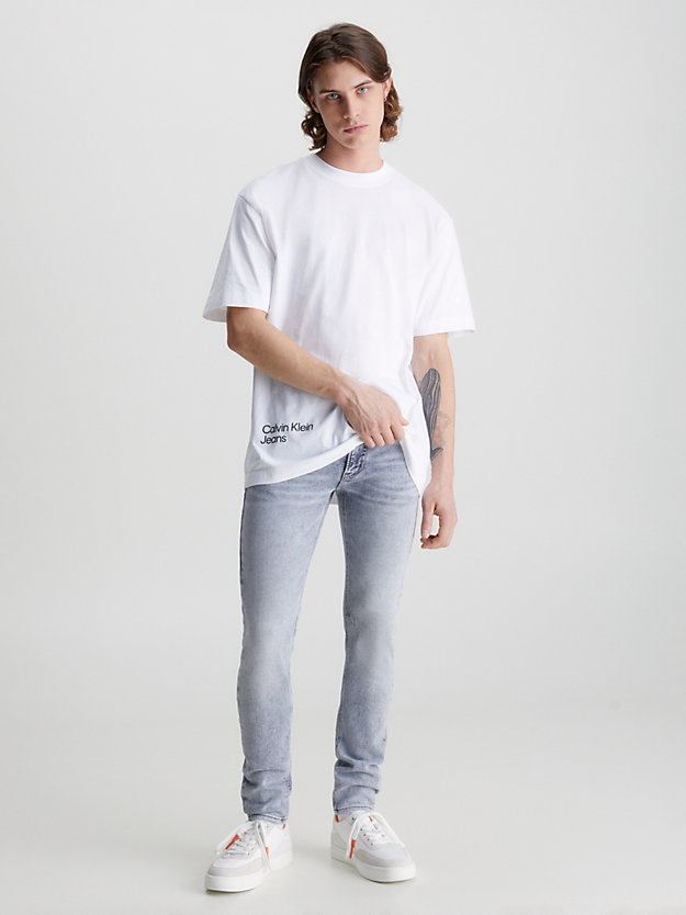 DENIM GREY Super Skinny Jeans für Herren CALVIN KLEIN JEANS