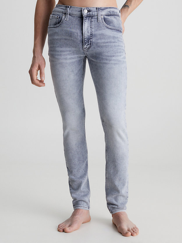 DENIM GREY Super Skinny Jeans for men CALVIN KLEIN JEANS
