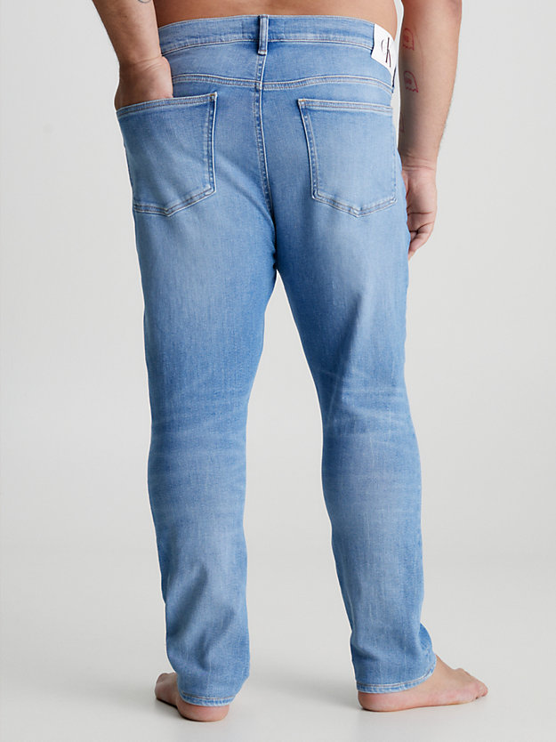 DENIM MEDIUM Skinny Jeans de talla grande de hombre CALVIN KLEIN JEANS